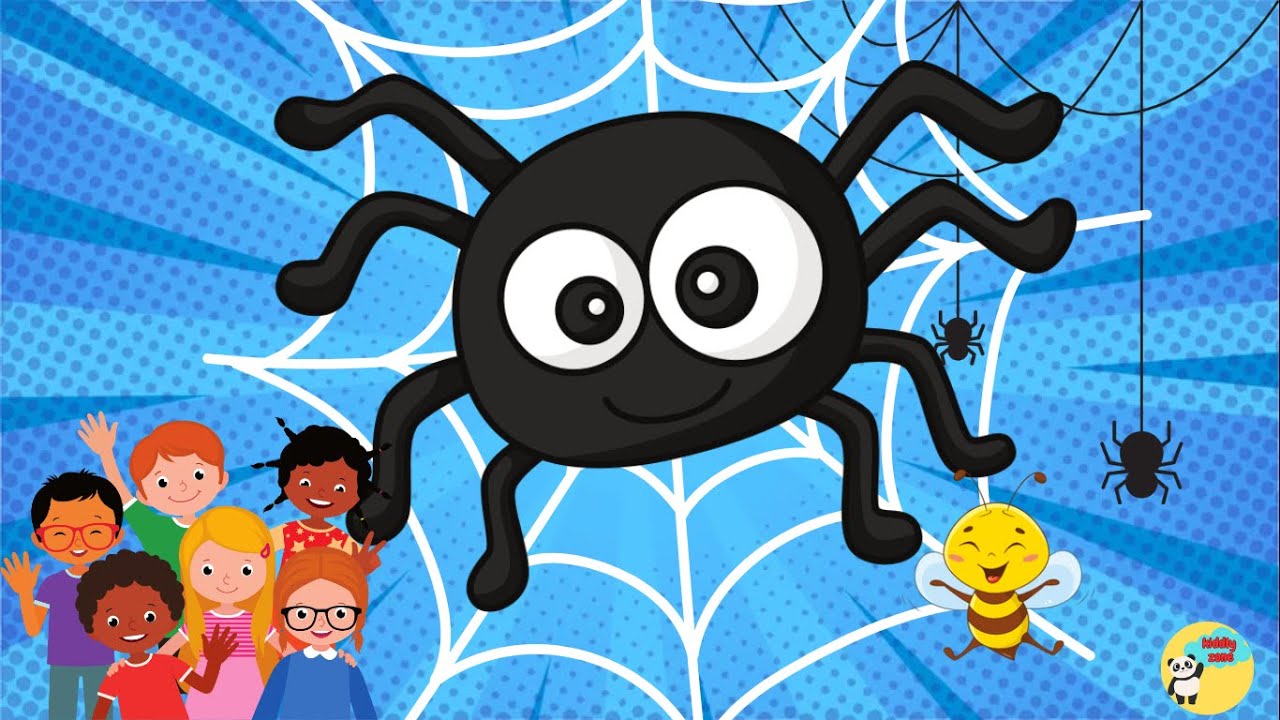 Itsy Bitsy Spider | kiddly zone  Nursery Rhymes & Animal Songs
