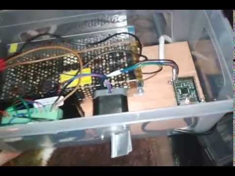 Pyboard and stepper motor + on board accelerometer