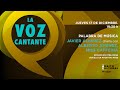 Ciclo La Voz Cantante l Javier Álvarez charla con Alberto Jiménez, Miss Cafeina