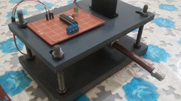 homemade controled valve using ATMEGA328P and a servomotor