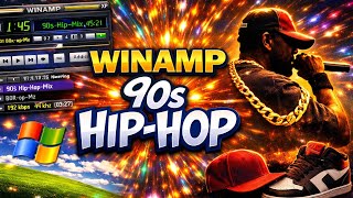Win XP Nostalgia • Winamp Full‑Screen Visualizer • 90s Hip-Hop Mix
