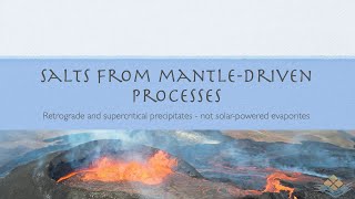 Salts from mantle fluids: Hydrothermal anhydrite in the Smokers at mid oceanic ridges