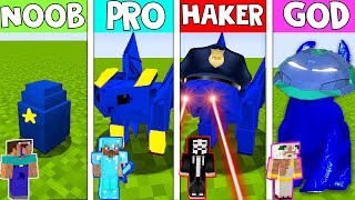 Minecraft NOOB vs PRO vs HACKER vs GOD: POLICE LIGHT FURY in Minecraft! HOW TO TRAIN YOUR DRAGON