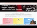 Conference Website Content Overview