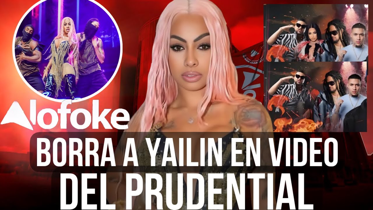 ALOFOKE BORRA A YAILIN EN VIDEO DEL PRUDENTIAL!!🔥🔥