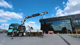 MERCEDES-BENZ ACTROS 3258 8x4 Palfinger PK 72002 HDS Żuraw Fly Jib