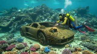 Underwater Supercar Rescue Lamborghini Diablo Full Restoration