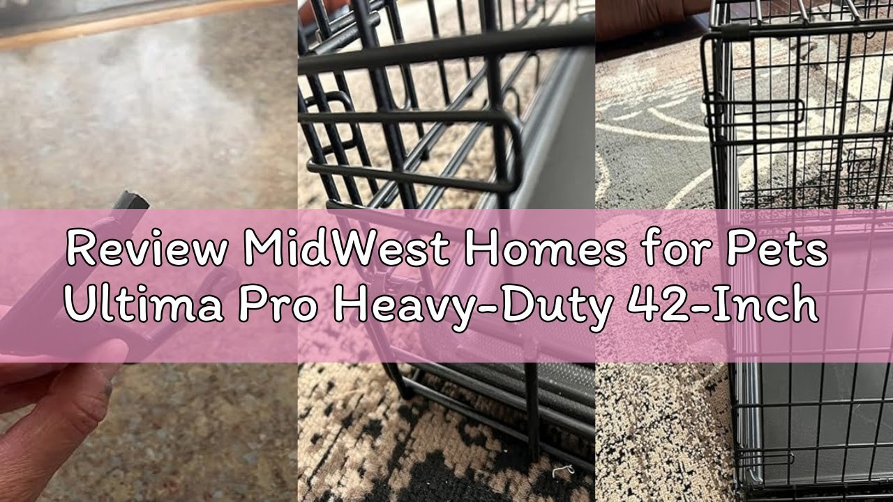 A closer look at Midwest Dog Crate Heavy Duty