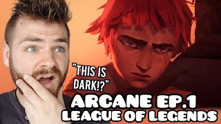 Reacting to ARCANE Episode 1 | Welcome to the Playground | League of Legends | Reaction