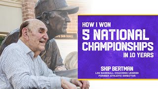 Coaching: How I Won 5 National Championships in 10 Years at LSU  Skip Bertman