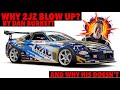 Why 2JZ blow up in Formula D, how to solve that.