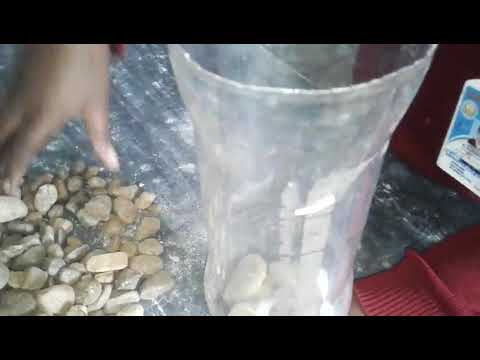 SCIENCE EXPERIMENT OF WATER PURIFICATION (கழிவு நீர் சுத்திகரிப்பு)