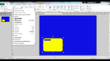 Microsoft Publisher 2010 - Changing Font