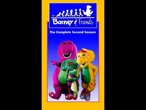 Barney Friends The Complete Second Season 1993 VHS Tape 4 FAKE