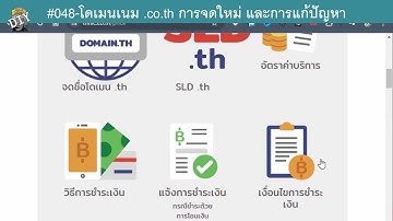 โดเมนเนม co th การจดใหม่ และการแก้ปัญหา #048