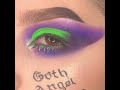 Full Face Inspired by Eye Look #fok #lilpeep #lilpeepmakeup #fyp #foryou