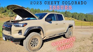 2023 Chevy Colorado Issues - Warranty Claim Immediately! Is this turn signal thing a known problem?