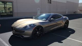 Fisker Karma Brown | At Celebrity Cars Las Vegas