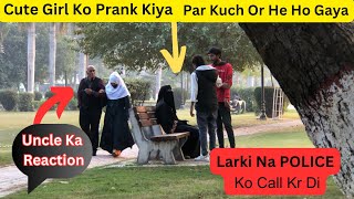 Pranking a Cute GIRL Gone Wrong | Cute Girl Ko Prank Kiya | Prank In Pakistan | @UmerOp110