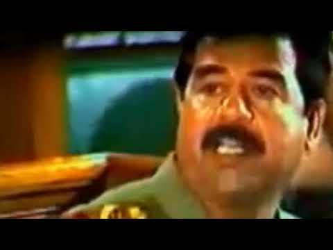 تصرف مرعب جدا لصدام حسين
