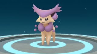 New Gen 3 Pokemon Go Skitty To Delcatty Evolution Showcase Pokédex 300 And 301