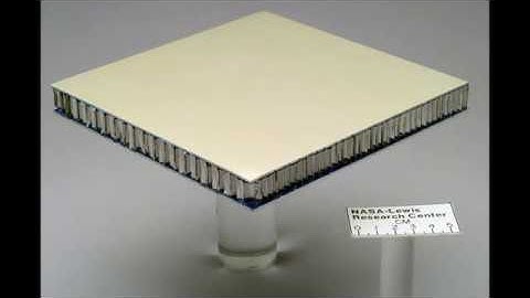 Simple Finite Element Model of a Composite Honeycomb Sandwich Panel