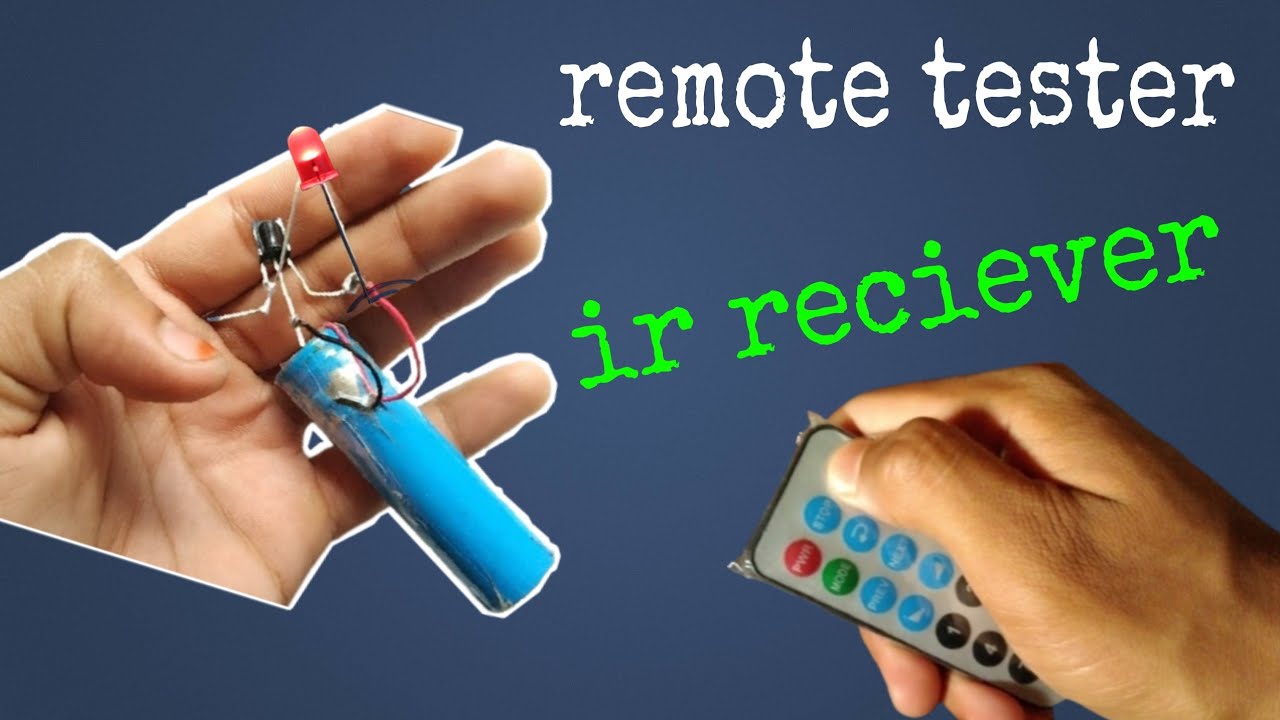 How To Make a Simple Remote Tester || ir tester || diy project