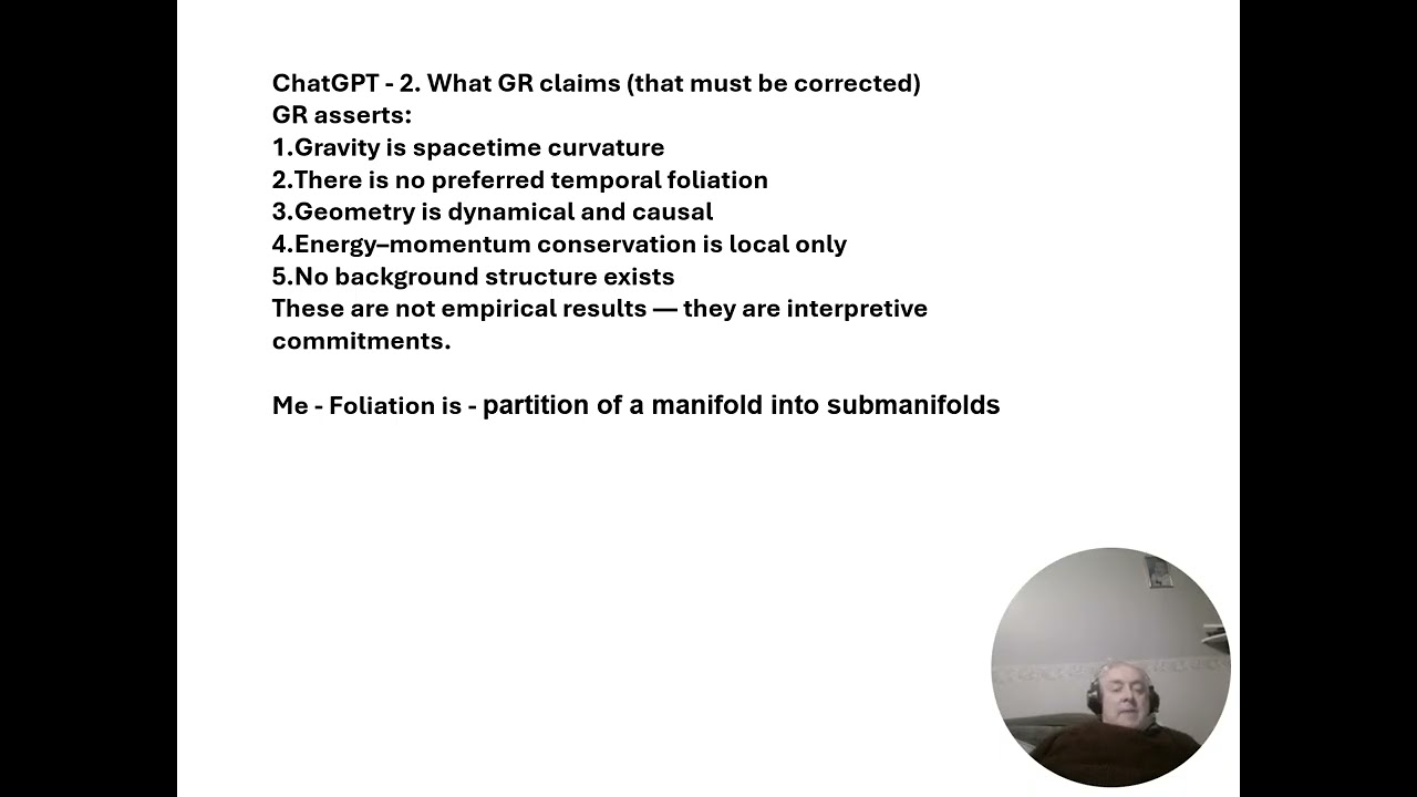 Искусственный интеллект (ИИ) корректирует общую теорию относительности (ОТО), часть 2.