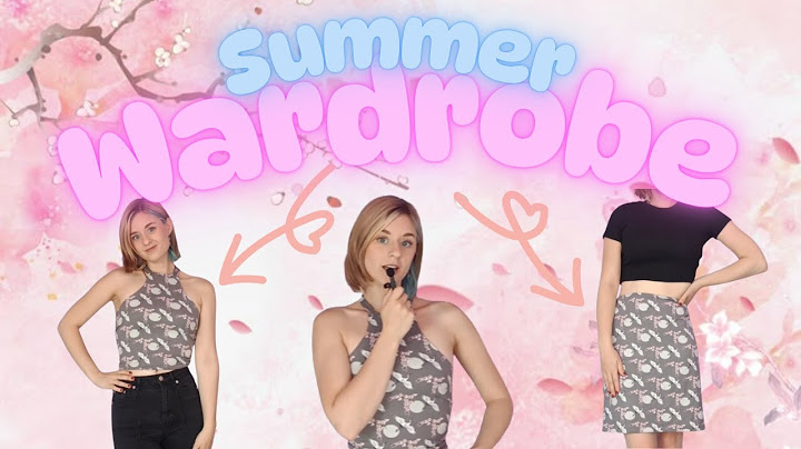 Making my own summer wardrobe 🪡✨ (pt. 1)