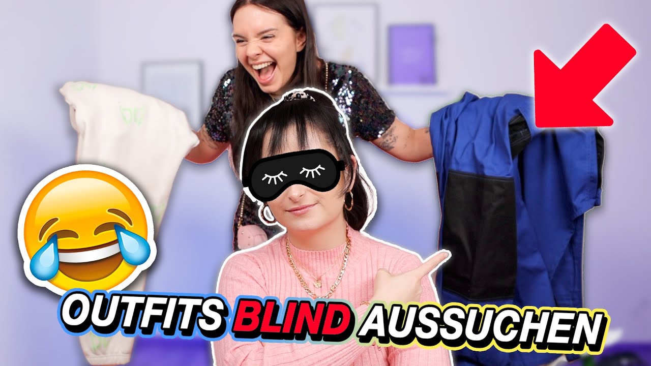 FAIL 🤣 Outfits BLIND aussuchen - Challenge! 🤡