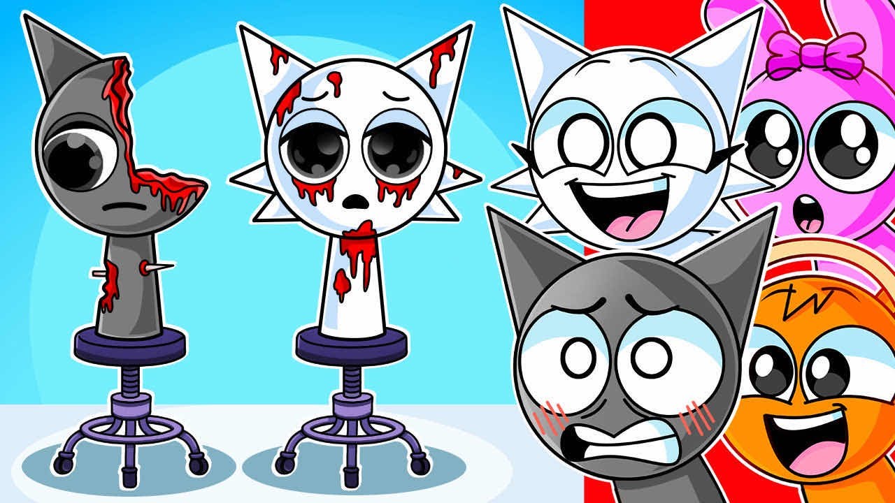 Отряду Sprunki НУЖНА ПОМОЩЬ!