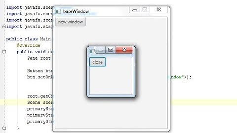 JavaFX. Tutorial 26. Modal window (Урок 26. Модальное окно) rus.