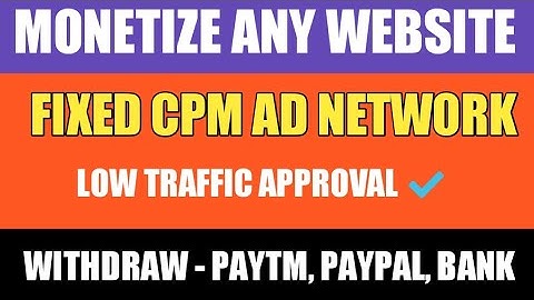 New High CPM Ads Network For Small Publishers || Google Adsense Alternatives Ad Network - 2021