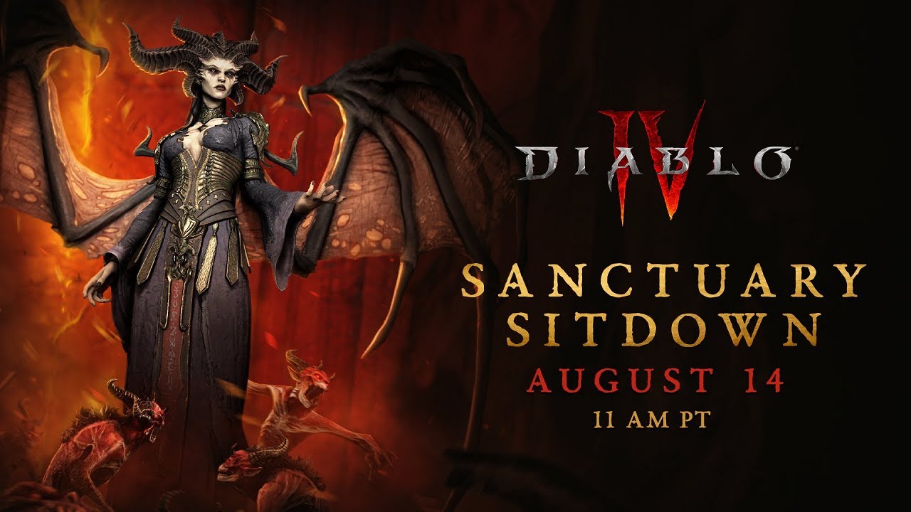 Diablo IV - Sanctuary Sit Down Season 10 PTR (Aug 14th @ 11am PST)
