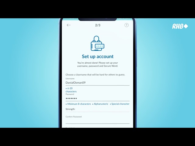 RHB Mobile Banking App - How to register for RHB Online Banking class=