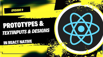 کار با پروتوتایپ ها و دیزاین ها در ریاکت نیتیو | Prototypes TextInputs Desigs in react-native