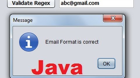 Java prog#143. Using Regular Expressions in Java