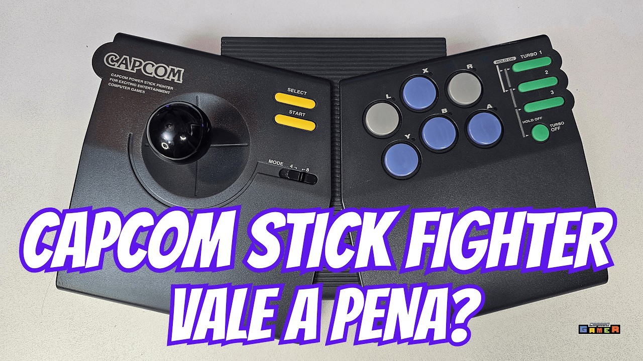 Capcom Power Stick Fighter – Direto do Japão - YouTube