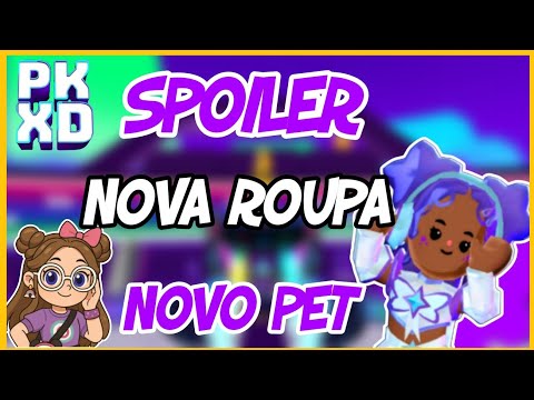 🤩 SPOILER NOVA ROUPA NOVO PET #pkxd #spoilerpkxd #pkxdgameplay