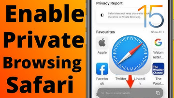 How to Enable Private Browsing in Safari iOS 15 | How to Use Private Browsing on Safari iOS 15