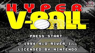 Hyper V-Ball (Super Nintendo): Intro