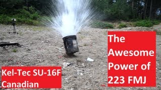 Shooting Keltec Su16. 223 Awesome & Powerful