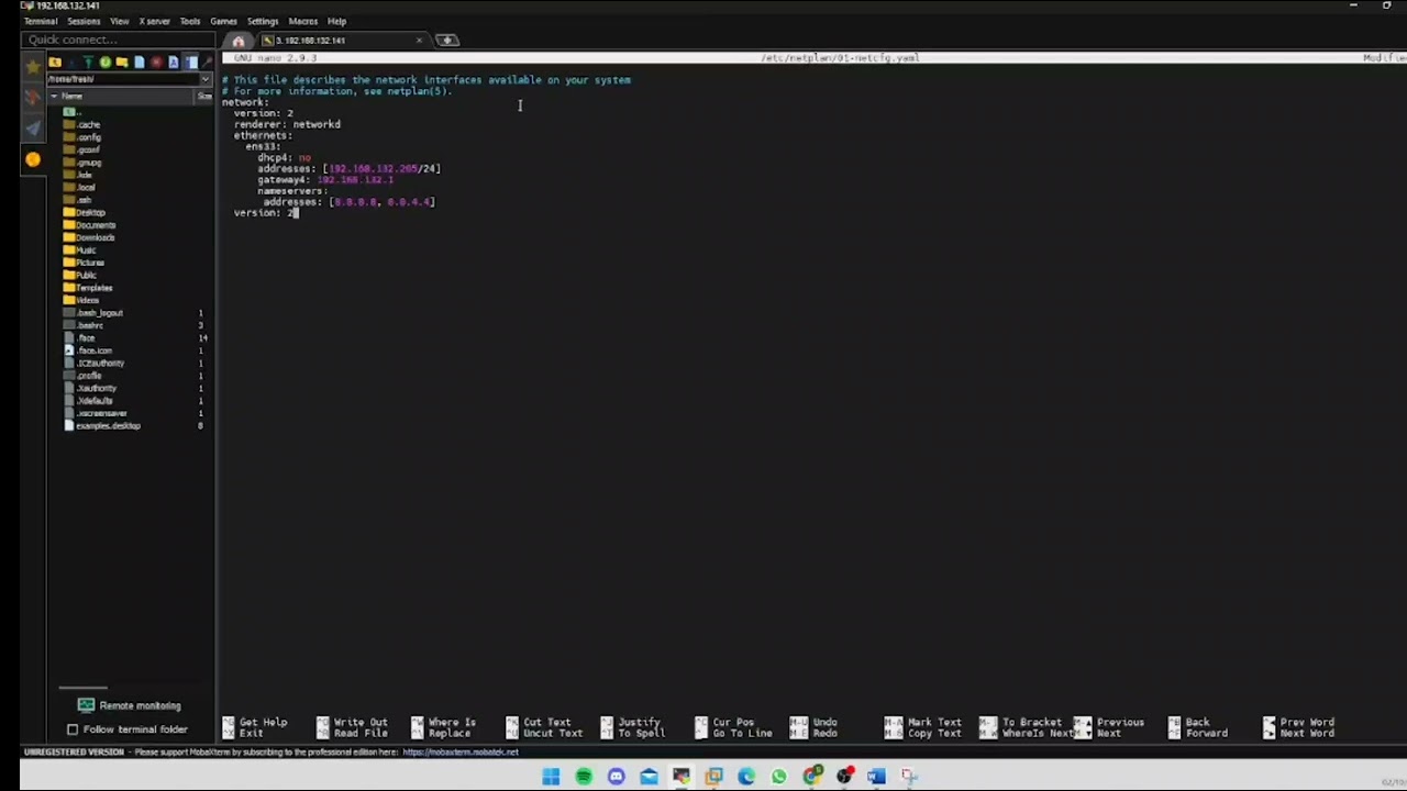 Configure Netplan Ubuntu - Set static IP