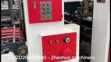 ZH-ZD Full automatic Folder Gluer & Stitching Machine For Corrugated Carton boxes