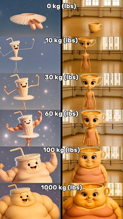 Ballerino Lololo & Ballerina Cappucchina Weight Evolution | Italian Brainrot
