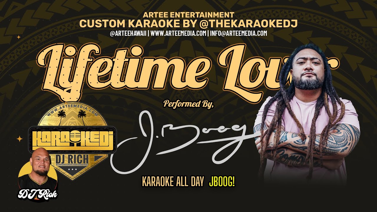 JBOOG - Lifetime Lover (KaraokeDJ)