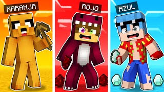 MINECRAFT: RETO DE LOS COLORES 😂 MINECRAFT RAPTORGAMER