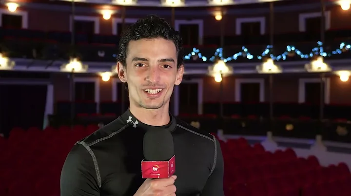 Oscar Treto, bailarn de la Compaa Ballet de Mazatl...