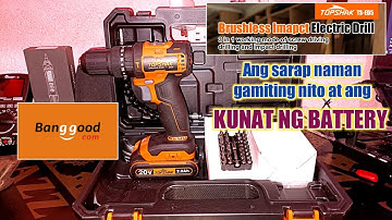 Topshak TS-ED5 BRUSHLESS ELECTRIC DRILL SUPER SARAP GAMITIN NITO