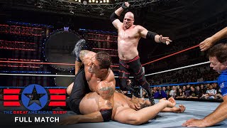 FULL MATCH- The Great Khali vs. Batista vs. Kane - World Title Match: WWE Great American Bash 2007